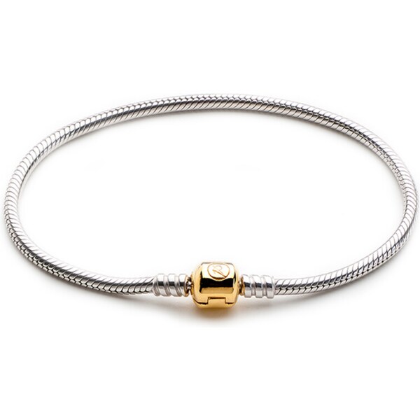 Emporial strieborný náramok na prívesky Gold 18k žluté zlato 4012 25428883