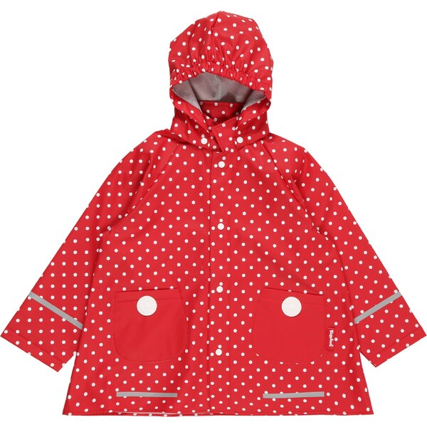 PLAYSHOES Kabát svetločervená / biela 20518668