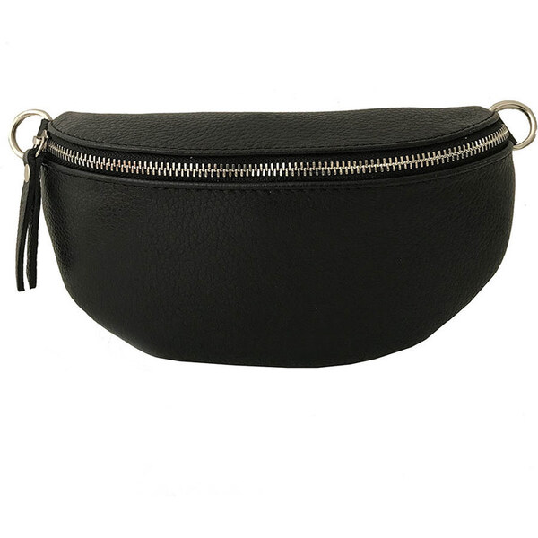 Glara Retro kožená kabelka oblička 26682113