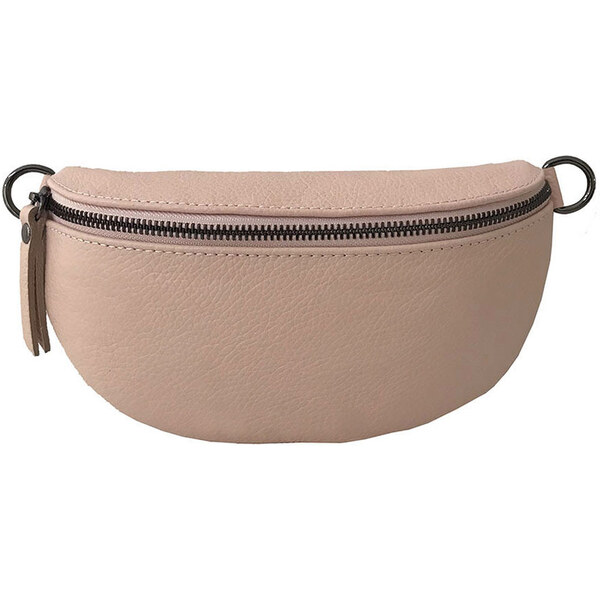 Glara Retro kožená kabelka oblička 20488535