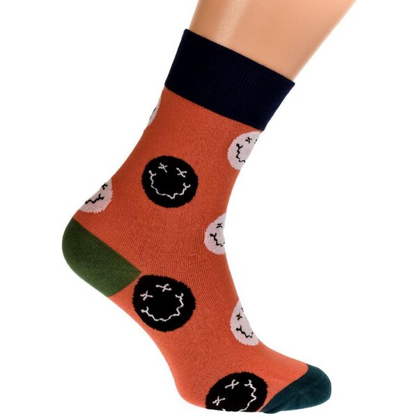 AURA.VIA Červené ponožky ERIN 19933331