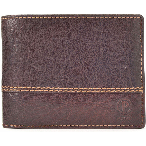 Pánska kožená peňaženka Poyem hnedá 5221 Poyem H 19960269