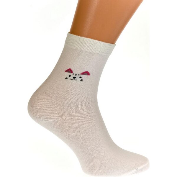 AURA.VIA Biele ponožky THERA 19972193