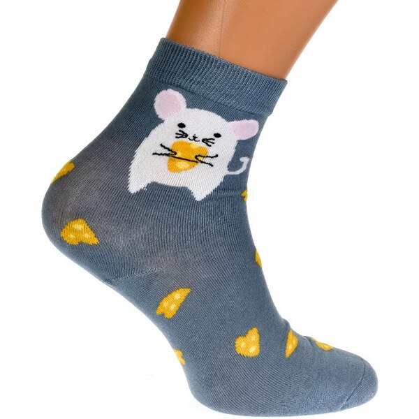 AURA.VIA Modré ponožky JILIEN 19972183