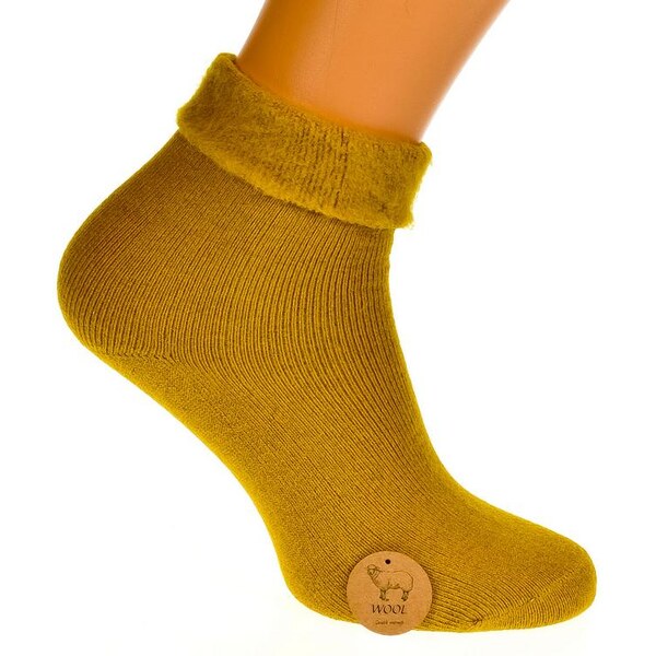 AURA.VIA Žlté ponožky OLLIA 46059884