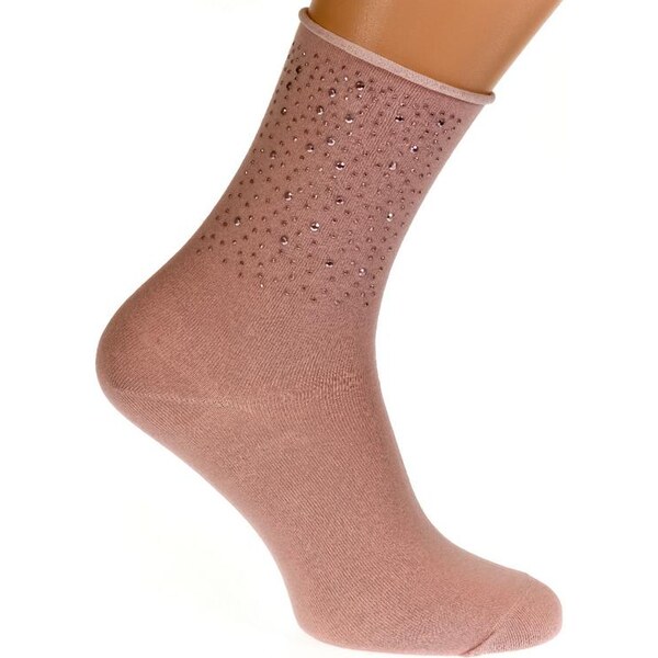 AURA.VIA Ružové ponožky TRIX 20012999