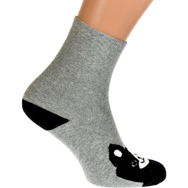 AURA.VIA Sivé ponožky ELSIE 20013003