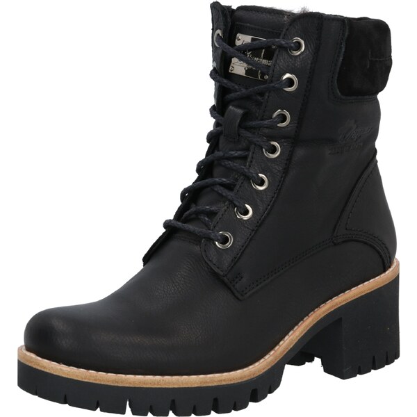 PANAMA JACK Šnurovacie členkové čižmy Phoebe čierna 20332486