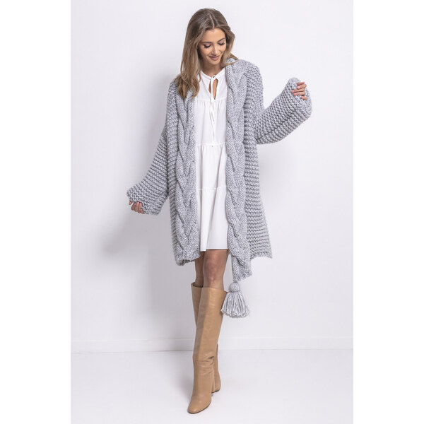 Glara Dlhý kardigan so strapcom 20024547