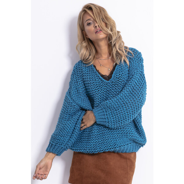 Glara Dámsky sveter s volnou väzbou 20024565