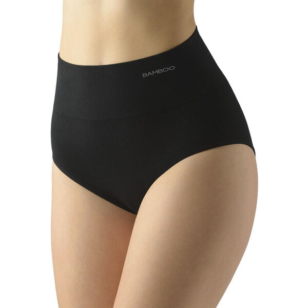 Glara Vysoké bambusové jednofarebné nohavičky 34319839