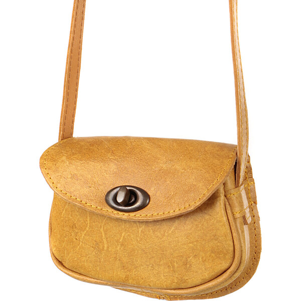 Glara Vintage mini kožená kabelka poštárka 28897739