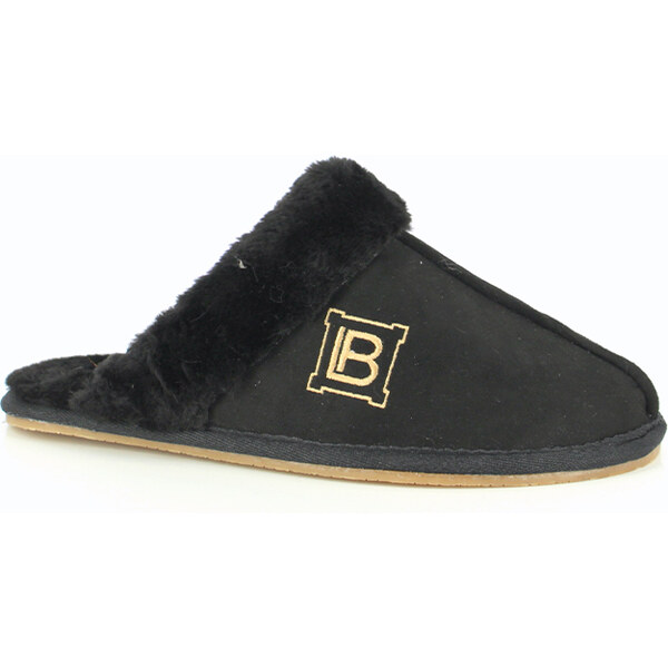 Papuče Laura Biagiotti Micro Black 56369300