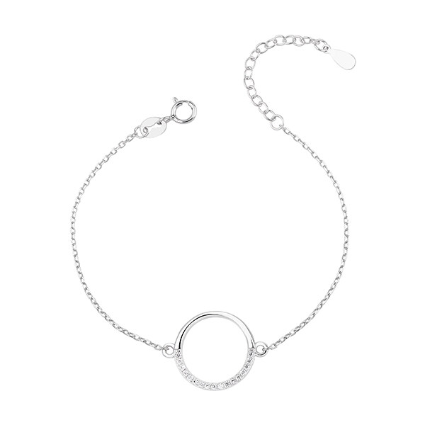 Olivie Strieborný náramok KRUH 4534 20803380