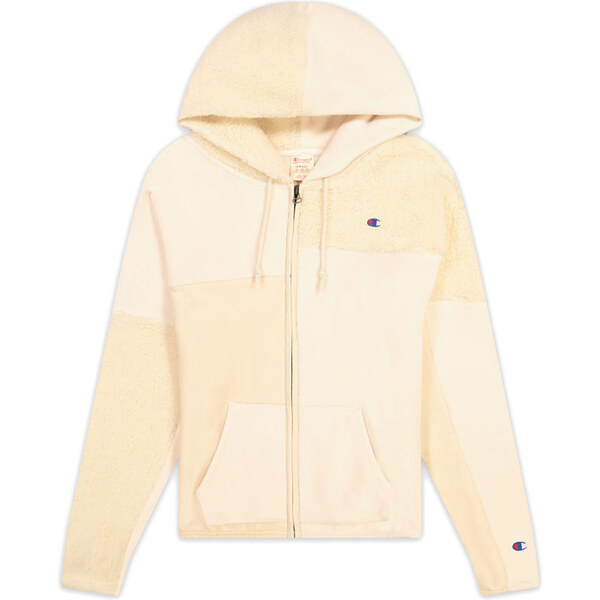 Champion Patchwork Velour Fleece ZIP-UP - Dámske - Mikina Champion - 66355760