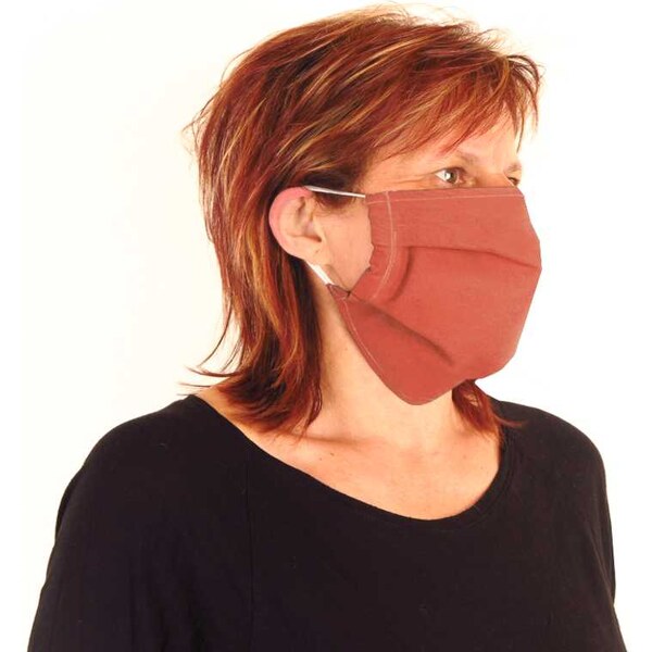 Bavlnené Rúško na tvár fa. Terakota 17090948