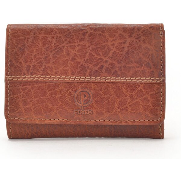 Dámska kožená peňaženka Poyem koňaková 5225 Poyem KO 20113059