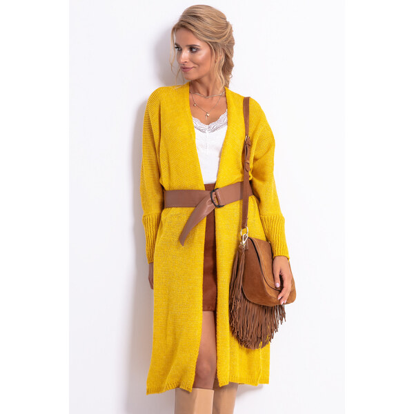 Glara Dámsky midi kardigan 51014274