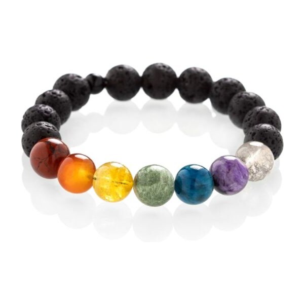 Čakrový náramok s lávou Trimakasi 22307134