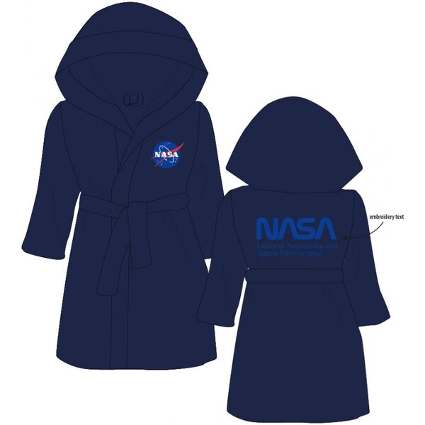 E plus M Chlapčenský župan s kapucňou NASA 20133571