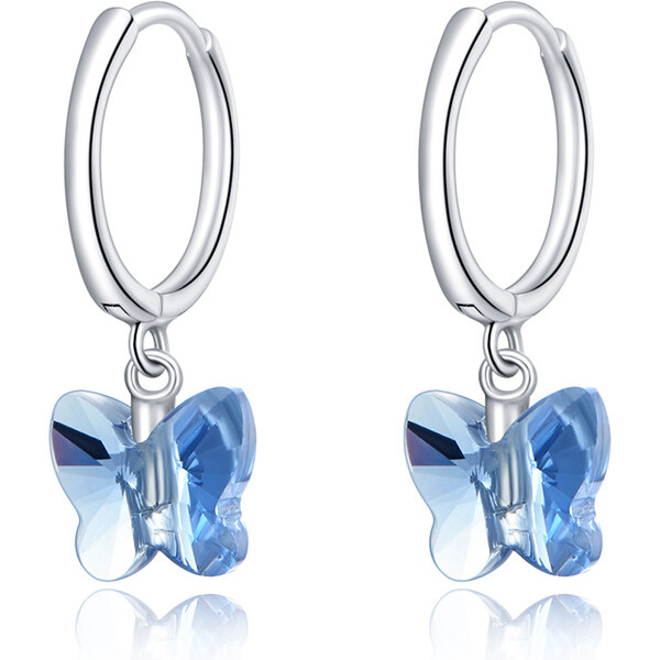 Dámske strieborné náušnice THERESA 23166907