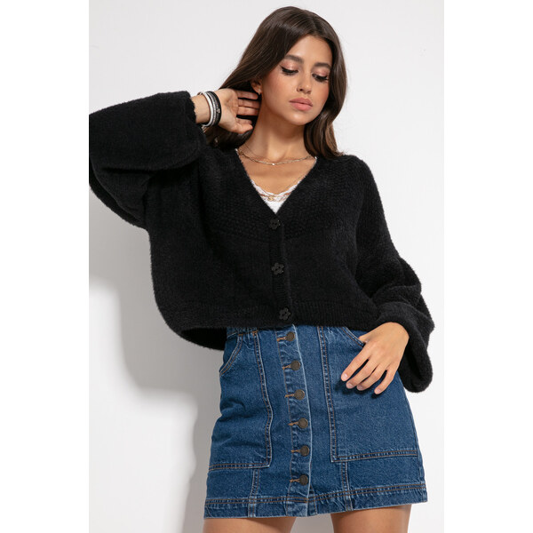 Glara Dámsky krátky svetrík 33056234