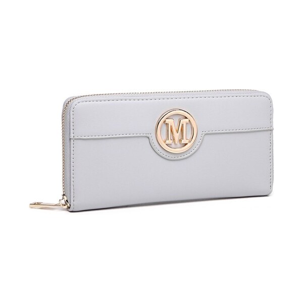 Miss Lulu Peňaženka - z eko kože ML, sivá 20276037