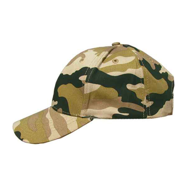 Šiltovka maskáčová detská desert 16957113