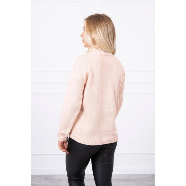 MladaModa Klasický rolák model 2020-17 ružový 20312226