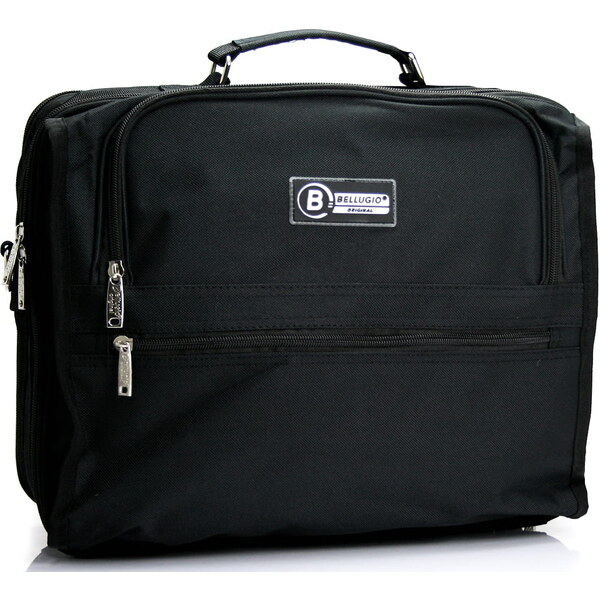 Pánska taška cez rameno čierna - Bellugio F200 čierna 56864290
