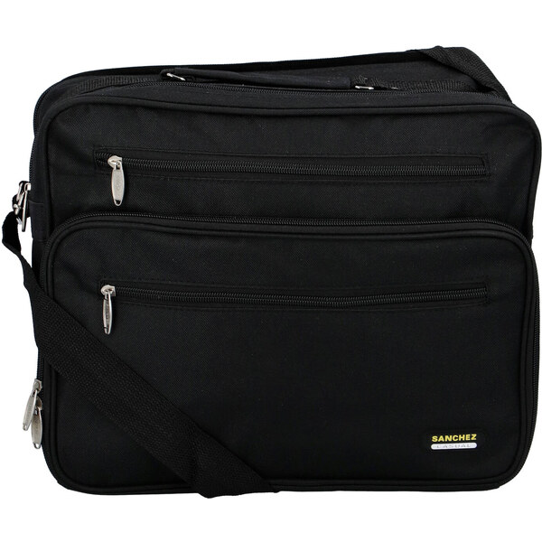 Pánska taška cez plece čierna - Sanchez Kolos čierna 56864308