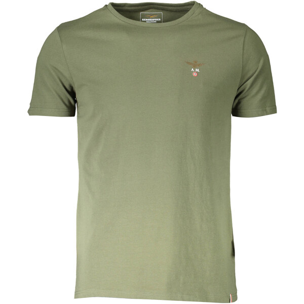 AERONAUTICA MILITARE GREEN MENS OUTDOOR T-SHIRT 66238387