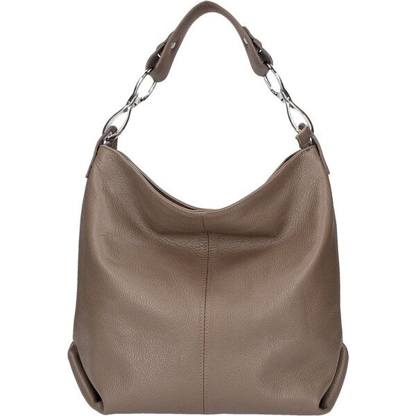 Diva Kožená dámska kabelka Shaila blatistá hnedá 58228697