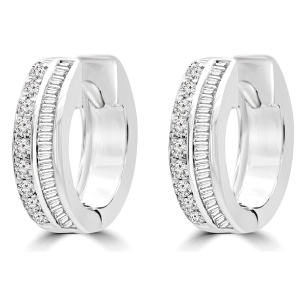 Ligot Strieborné náušnice so zirkónmi 46720293