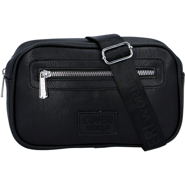 Coveri World Pánska ľadvinka čierna - Coveri Peter čierna 20497498