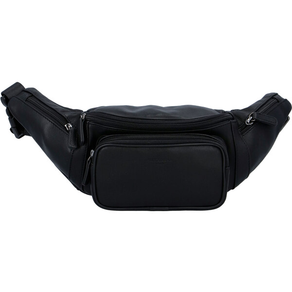 Pánska kožená ľadvinka čierna - Hexagona Deux čierna 56864137