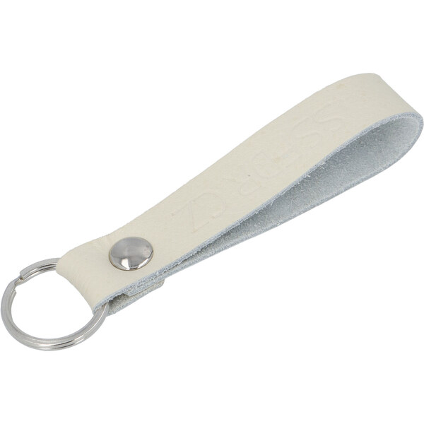 Kožená kľúčenka pútko na kľúče krémová - SSFDR Azuro krémová 65066217