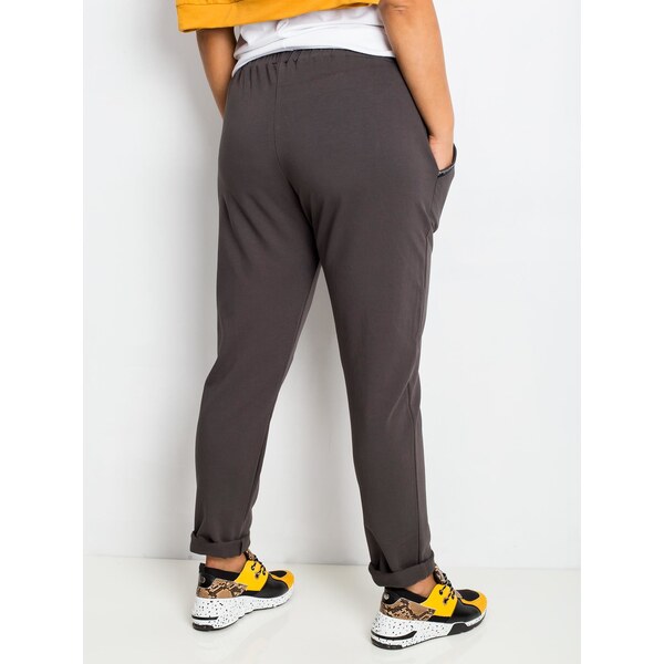 RELEVANCE Sweatpants-RV-DR-4765.52-dark khaki 66740307