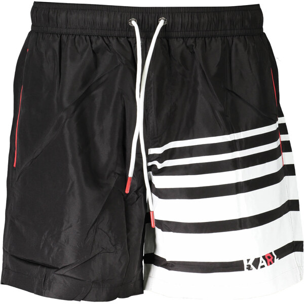 KARL LAGERFELD BEACHWEAR Karl Lagerfeld pánske plavky čierne 64703506
