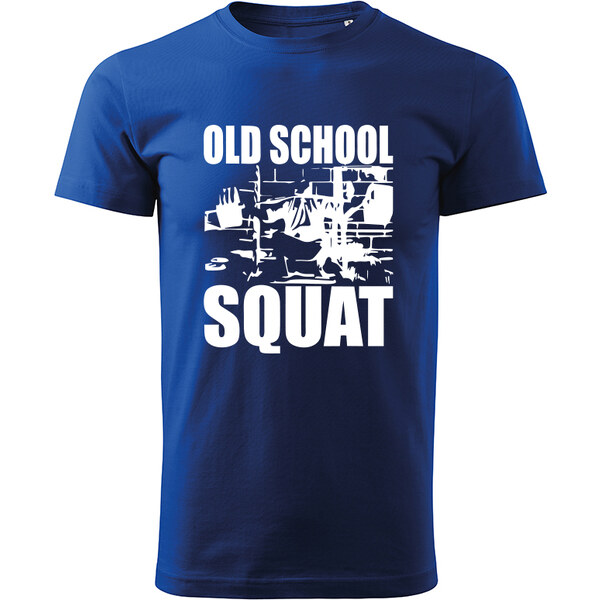 T-ričko Old school squat pánske tričko 20672209