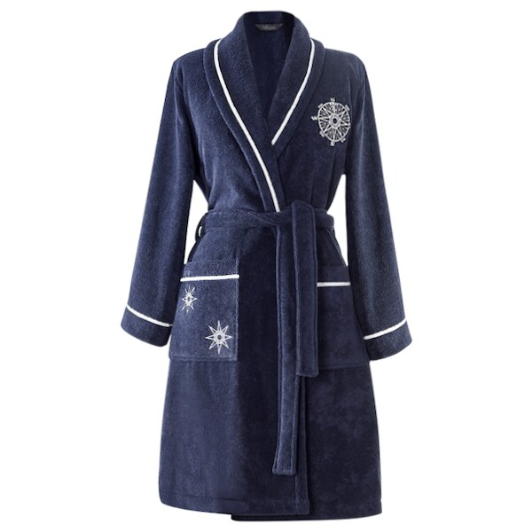 Soft Cotton Dámsky krátky župan MARINE LADY 20692260