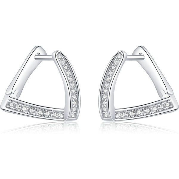 Olivie Geometrické strieborné náušnice 4559 20803402