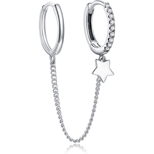 Olivie Strieborné krúžky na retiazke 1 ks 4563 20803406