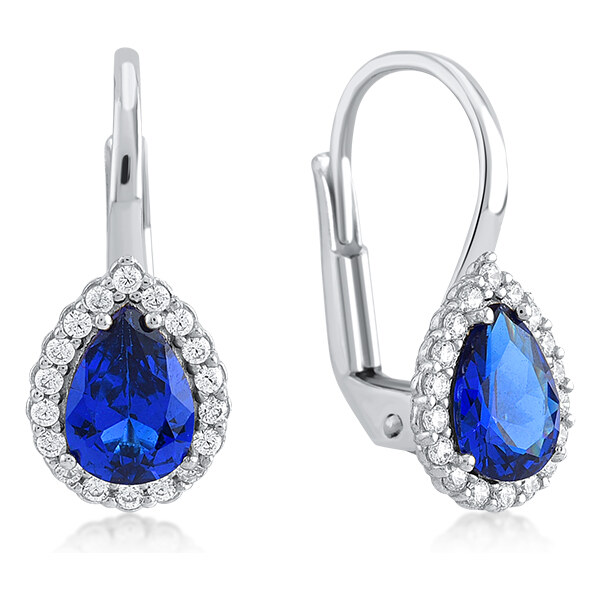 Lillian Vassago Zlaté náušnice s farebnými a čírymi zirkónmi LLV11 22004617