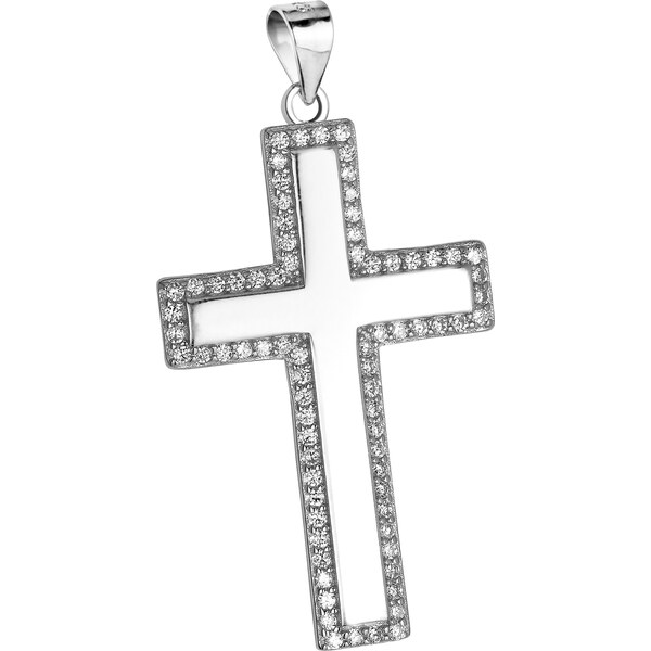 NUBIS Strieborný prívesok Kríž NB 4012 63974242