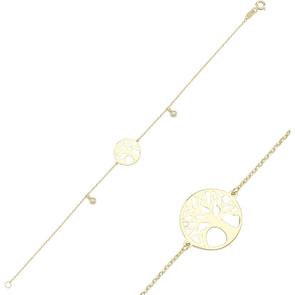 Lillian Vassago Zlatý náramok LLV46-GB035 63552100