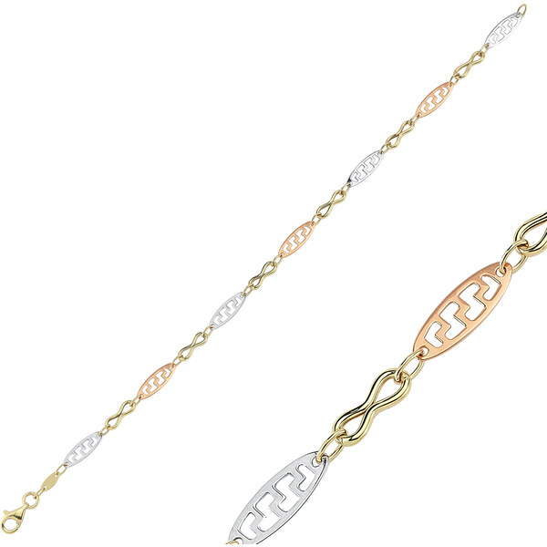 Lillian Vassago Zlatý náramok LLV46-GB053 22763101