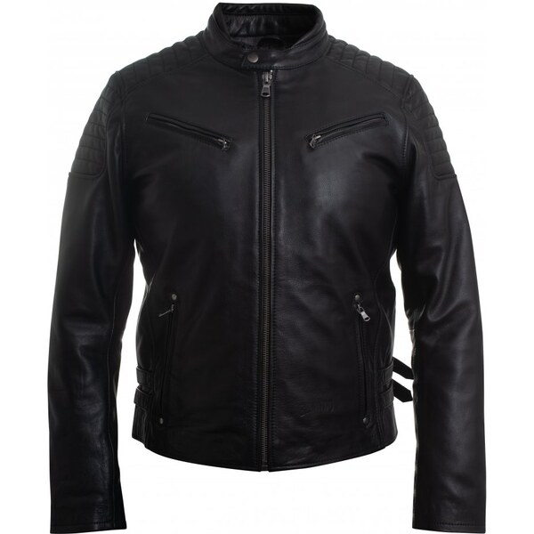 BRANDO MOTORS Pánska kožená bunda Forious - čierna 20793985
