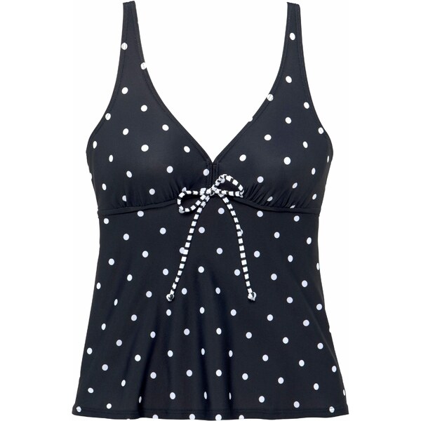 s.Oliver Tankinový top Audrey čierna / biela 54224455