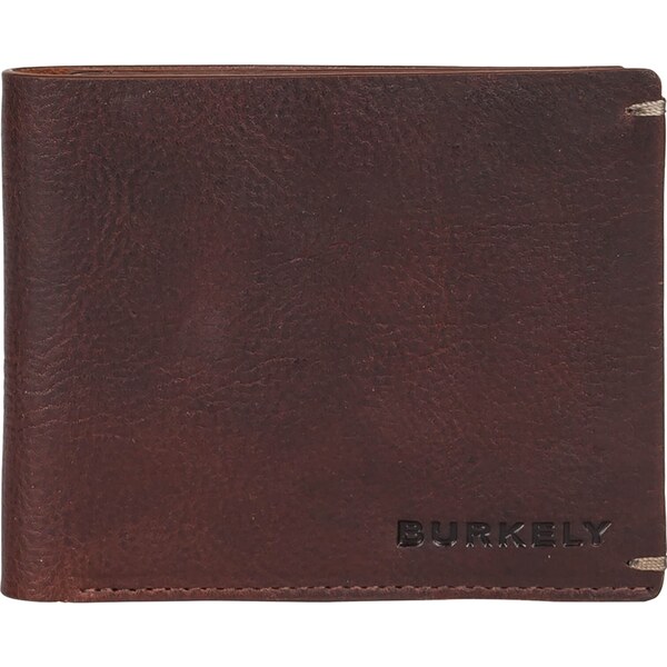 Pánska kožená peňaženka Burkely Neah - tmavo hnedá 20839691